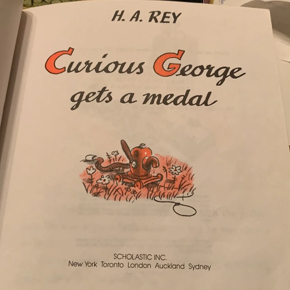 Curious George very cute